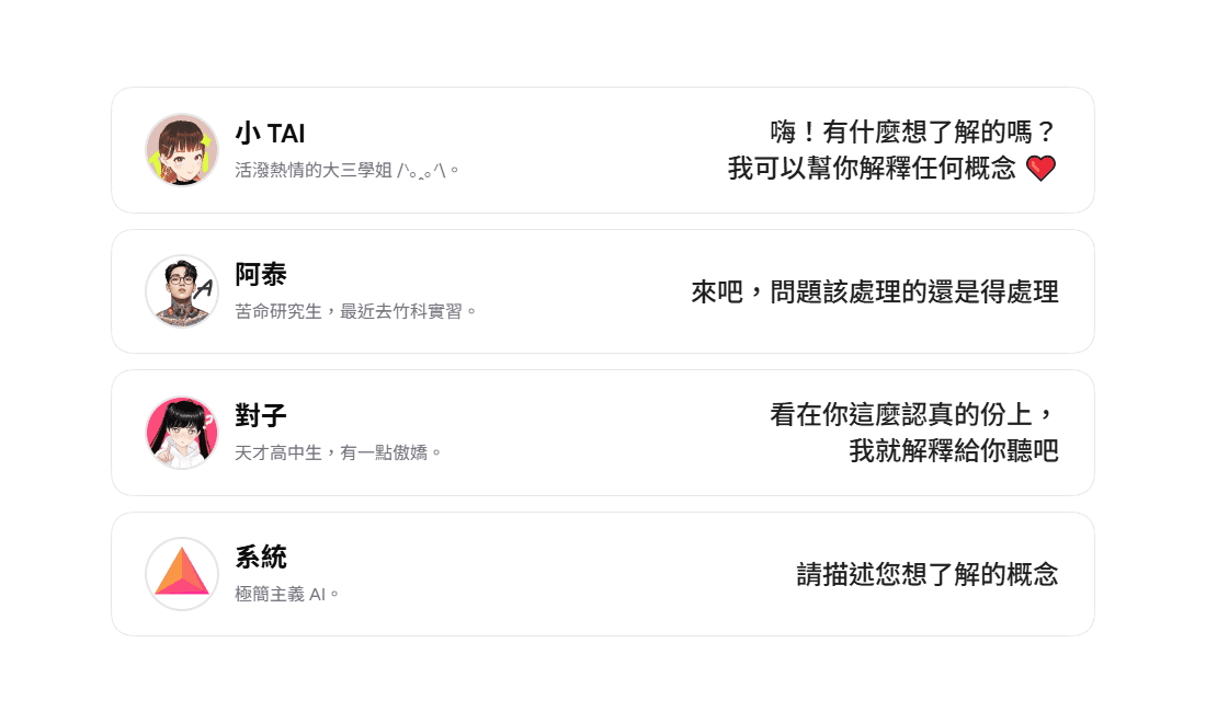 學生喜愛的助教設計